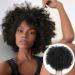 Faddishair Afro Wigs Human Hair Short Afro Wigs for Black Women Human Hair Bouncy Fluffy Afro Kinky Curly