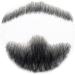 Remeehi Men's Hand-Made Black Goatee Beard - Costume Pretend Fake Mustache for a Stylish Look - Buy Online on SooperMarket.com
