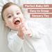 LoveyLu Silicone Teething Ring - BPA Free Teether Toy for Newborns | Chewable & Soothing Gum Pain Relief (Blue) - Buy Online on SooperMarket.com
