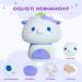 Mewaii 14'' Soft Painted Blueberry Cow Mushroom Pillow Stuffed Animal Plush - Cuddly Kids Plushie Toy 14 Inch - Buy Online on SooperMarket.com