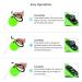 Philorn 5m Reflective Retractable Dog Leash for Medium & Large Dogs | Flexible One-Button Block | Non-Slip Handle | Up to 50kg - Green - Buy Online on SooperMarket.com