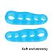 Reusable Gel Toe Separators | Toe Stretcher Corrector for Overlapping & Hammer Toes | Men & Women Toe Straighteners (Small) - Buy Online on SooperMarket.com