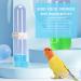 2 PCS Bird Food Drinker Parrot Automatic Water Feeder Bird Drinkers Hanging Bird Water Bottle for Parrot Budgies Parakeet Cockatiels - Buy Online on SooperMarket.com