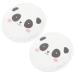 KOMBIUDA 1 Pair Ice Eye Stickers Eye Patches Eye Ice Pads Eye Ice Cooling Mask Sleeping Eye Pad Eye Pads Pad Eye Ice Eye Mask Under Eye Gel Pads Pad for Eyes Eye Ice Cooling Pad PVC
