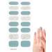 Semi Cured Gel Nail Stickers Set Natural Gloss Gel Nail Strips | Full Nail Wraps for Women Nails Art Fingernail Manicure Stickers Long Lasting Easy to Apply Adhesion - Buy Online on SooperMarket.com