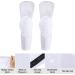 Vocoste Knee Brace for Men & Women - 2 Pack Knee Support for Meniscus Tear Arthritis & Joint Pain | Ideal for Running & Sports | White L - Buy Online on SooperMarket.com