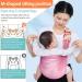 HINATAA Breathable Baby Sling | Adjustable Wrap Carrier with 3D Mesh Fabric | Summer Ready (Pink) - Buy Online on SooperMarket.com