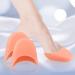 Toe Protectors for Pointe Shoes + Glass Cuticle Pusher - White/Skin Color, Ballet Dance Shoe Toe Pads - Buy Online on SooperMarket.com