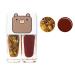 Glitter Red Nail Polish Set 2 In 1 Autumn Quick Dry Breathable Nail Varnish Shinny Sparkling No Need UV/LED Lamp Peel off Long Lasting Non-toxic Water Based Formula for Christmas Home DIY Nail Art