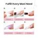 Beetles Poly Nail Extension Kit - 12 Colors Pink Nude & Glitter Gel for Easy DIY Nail Art | Perfect Gift for Women - Buy Online on SooperMarket.com