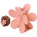 Flower Shape Hair Claw Clips Good Decoration Effect Lightweight Matte Surface Hair Catch Clip Non Slip Alloy Spring for Women Girls Headwear(Meat meal) - Buy Online on SooperMarket.com