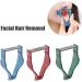 Yawl Facial Hair Removal Tool - 3 Layer Spring Flade Epiliererenthaarung | Effective Face Hair Remover - Red - Buy Online on SooperMarket.com