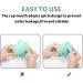 Adocham Silicone Baby Cup with Straw & Handles | BPA-Free Toddler Sippy Training Cup 5oz (Cyan) - Buy Online on SooperMarket.com