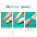 Beetles 500Pcs Long Coffin Fake Gel Nail Tips with Glues - Clear Press On Nails for Acrylic/Dip Powder/Poly Gel Extensions - Halloween Nail Art Design - Buy Online on SooperMarket.com