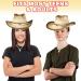 ArtCreativity Straw Cowboy Hat for Teens and Adults - Cowboy Costume Hat with Chinstrap and Sunburst Pendant - Perfect for Dress Up Parties and Concerts - Buy Online on SooperMarket.com
