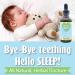 BALM! Baby Bye-Bye Teething Hello Sleep Tincture | Natural & Organic Relief for Baby | Soothes Inflamed Gums & Pain, Promotes Sleep | 4 Oz Glass Bottle (Apple Cider Vinegar) - Buy Online on SooperMarket.com