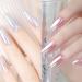 Chrome Nail Powder Set - Metallic Mirror Effect, Mermaid Aurora, White Pearl, Holographic Glitter Dust - Nail Art Decoration Kit - Buy Online on SooperMarket.com