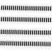 Baluue 400 Pcs Women Eyeshadow Brush Eyeshadow Sponge Double Sided Eyeshadow Brush Eye Makeup Brushes White