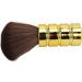 KUIKUI Soft Gentle Neck Duster Brush for Professional Barber Neck Cleaning - Gold - Buy Online on SooperMarket.com