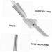 FOMIYES nail polisher manicure grinding heads nail polishing bits Manicure Nail electric nail file nail cleaner tool portable pedicure polisher Nail Buffer Bit Metal Drilling tool plastic - Buy Online on SooperMarket.com
