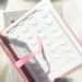Glitter Paper Eyelash Storage Book - 16 Pairs Organizer & Display Case in Pink - Buy Online on SooperMarket.com