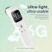 No-Touch Digital Forehead Thermometer for Adults and Kids - High Accuracy, Ultra Clear LED Screen, Fever Alarm - White - Buy Online on SooperMarket.com