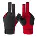 Bulletproof Billiard Glove - Pool Billiards Snooker for Men and Women. Right or Left XS S/M L XL XXL S/M (Left Bridge Hand)