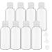 8 pieces 100ml travel bottle set plastic bottle Transparent cosmetic flasher with 3 x funnel suitable for cosmetics camping travel shampoo lotion