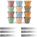 Pandaear 12-Piece Silicone Baby Food Storage Set | 4 oz Porridge Freezing Containers with Airtight Lids - Ideal for Complementary Baby Food - Buy Online on SooperMarket.com