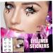 4 Pairs/set Halloween Eyeliner Stickers Eye Shadow Lining Stickers Halloween Eye Shadow Stickers Kit for Women Style2 - Buy Online on SooperMarket.com