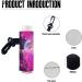 SCRAWLGOD Galaxy Print Lip Balm Holder Keychain Washable Lip Balm Sleeve keychain Chapstick Holder for Ourdoor Activities Wear-Resistant and Comfortable Set of 5 Galaxy Print 5 - Buy Online on SooperMarket.com