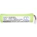 2.4V High-Performance Replacement Battery for Novipro LS521/LS522/UL521/C3500 - 3000mAh 880BAT 3500BAT | International Shipping Available - Buy Online on SooperMarket.com