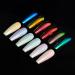 SHIJIE Chrome Liquid Nail Powder - Aurora Mermaid Chameleon Mirror Effect Pigment for Nail Art - 6 Colors - Buy Online on SooperMarket.com