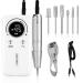 1 Set Electric Nail Drill 45000RPM Nail Drill Kit Rechargeable Portable Nail Drill Professional for Acrylic Nails with 6 Nail Drill Bits Electric Nail File for Manicure Pedicure Nail Drill Kit
