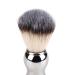 Premium Men's Shaving Brush - Soft Bristles Handcrafted Silver Handle Ideal for Salon & Home Use - Buy Online on SooperMarket.com