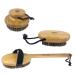 SudoreWell high-quality brush set made of bamboo wood with natural hair - back brush nail brush and body brush