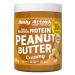 Body Attack Protein Peanut Butter 1kg Creamy vegan natural peanut butter without salt & palm fat - Low Sugar Erdnussm with 30% protein Creamy 1 kg (1 Pack)
