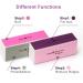 AHIER 10 pcs Colorful 4-Way Nail Buffer | Nail Art Shiner & Polisher Kit - Buy Online on SooperMarket.com