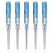 Catheter Needles - 5Pcs Piercing Needles 22 Gauge IV Catheter Needles Ear Nose Piercing Needles Stainless Steel Hollow Needles for Ear Nose Lip Tongue Belly Navel Nipple Cartilage Piercing Kit 22G-5Pcs