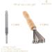 BEADNOVA Kenzan Needle Straightener & Brush Ikebana Tool Set for Floral Arrangements - Buy Online on SooperMarket.com