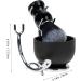 Angoily Men's Shaving Set - Razor Brush Bowl & Stand for Ultimate Grooming | Zinc Alloy Hair Care Kit - Buy Online on SooperMarket.com