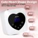 Rechargeable 72W Cordless UV LED Nail Lamp - Professional Nail Dryer with 5 Timer Settings & Heart-Shaped LCD Display - Buy Online on SooperMarket.com