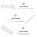 Gatuida Coat Hanger Hooks - 60 Pieces White Cartoon Mask Hooks with Elastic Cord | Durable PP Protective Mask Holders for International Shipping - Buy Online on SooperMarket.com
