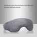 Adjustable Soft Eye Bag with Detachable Cover - Gray | Ideal for Night Sleep, Travel & Relaxation - Buy Online on SooperMarket.com