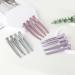 Shop Aimike 12 Morandi Hair Clips - No Trace Silicone Hairdresser Clamps for Thick & Thin Hair | Perfect for Styling & Cutting - Buy Online on SooperMarket.com