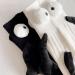 3D Funny Magnetic Suction Couple Socks - Novelty Holding Hands Design in Deep White (1 pair) | Unisex Show Off Socks - Buy Online on SooperMarket.com