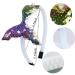 Totelux Mermaid Headband - Reversible Fish Tail Hair Hoop with Pearl for Women & Girls - Light Purple - Buy Online on SooperMarket.com