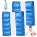 Cliunt refill film for diaper pail 10PCs diaper -pail cassettes 4.5m litter loose refill cassette compatible all diaper pail (blue)