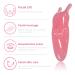 Rcool Gua Sha Facial Tool - Pink Gua Sha Massage Tool for Face Nose & Body | Relieve Puffiness & Tension Ideal for Rhinitis Relief - Shop Internationally - Buy Online on SooperMarket.com