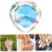 Nail Art Display Crystal Diamond Manicure Heart Diamond Manicure Showing Glass Hand Model Shoot Nail Art Ornament - Buy Online on SooperMarket.com